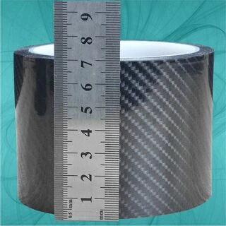 Карбонова Бронеплівка на авто &quot;Карбон 5D&quot; (7см) захисна плівка на пороги