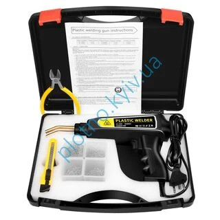 Паяльник для пластика PW-70 зі скобами 200шт Термостеплер